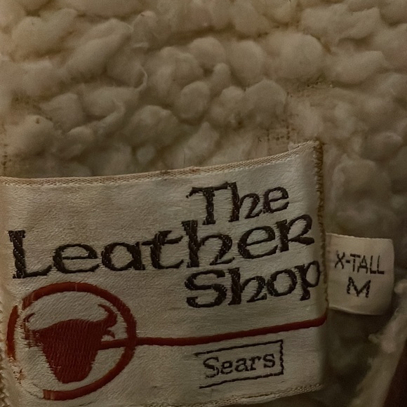 Leather shop vest by sears - Picture 2 of 2